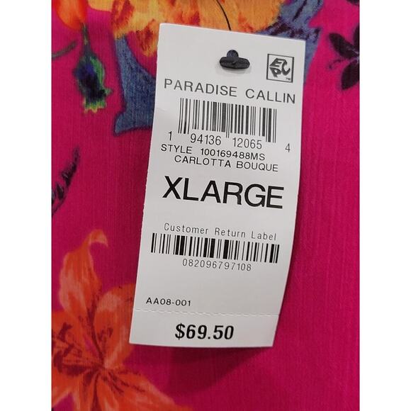 International Concepts‎ Women's Floral Blouse Size XL 2023 NEW - Picture 11 of 11